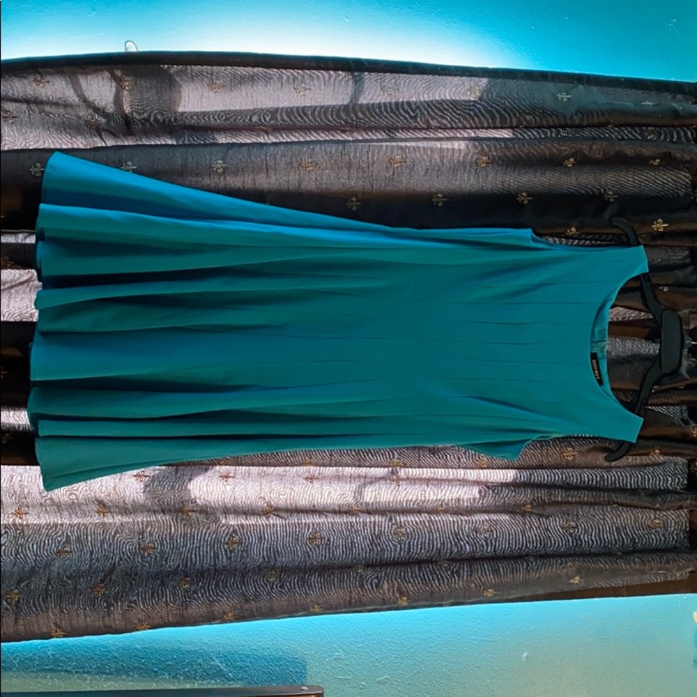 Teal dress